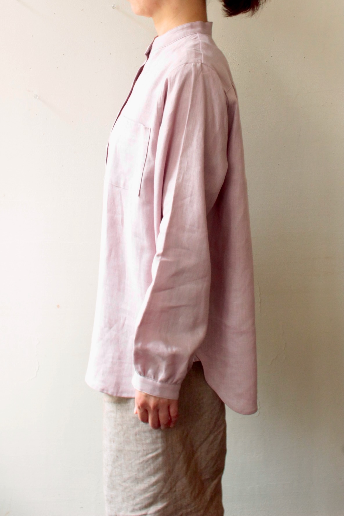 No.122
スタンドカラーブラウス